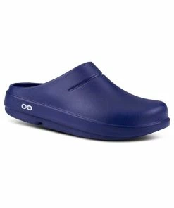 Oofos Men’s OOcloog Clog – Navy