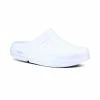 Oofos Men’s OOcloog Clog – White -Sandals Elegant Shop OO M CLOGS 1200WHITEM4W6