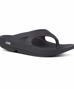 Oofos Men’s OOriginal Sandal – Black