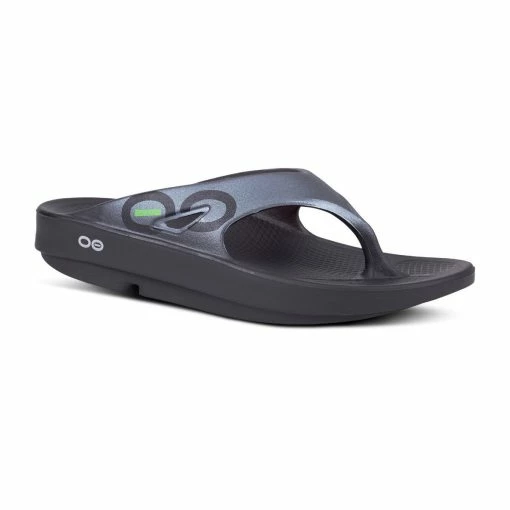 Oofos Men’s OOriginal Sport Sandal – Graphite -Sandals Elegant Shop OO M SANDALS 1001GRPHM3W5