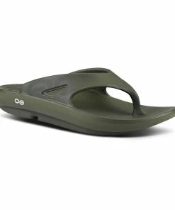 Oofos Men’s OOriginal Sport Sandal – Matte Forest Green -Sandals Elegant Shop OO M SANDALS 1001MATFGRM4W6 2