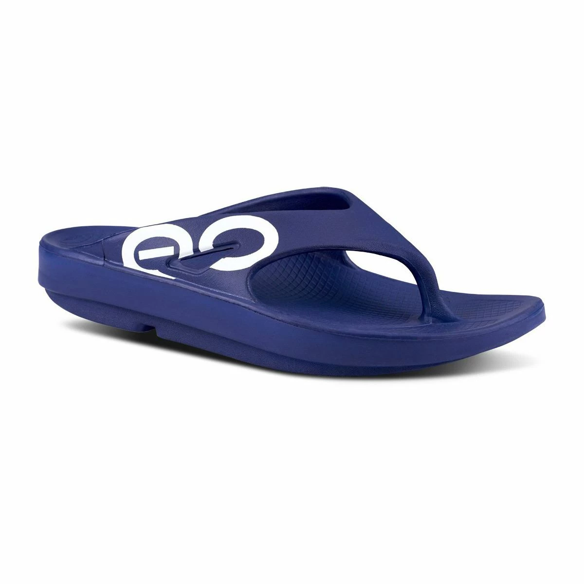 Oofos Men’s OOriginal Sport Sandal – Navy White 3 Oofos Men’s OOriginal Sport Sandal – Navy White