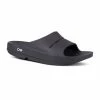 Oofos Men’s OOahh Slide Sandal – Black -Sandals Elegant Shop OO M SANDALS 1100BLKM4W6