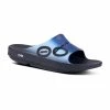 Oofos Men’s OOahh Sport Slide Sandal – Azul -Sandals Elegant Shop OO M SANDALS 1500AZULM3W5a