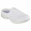 Skechers Relaxed Fit Commute Time – In Knit To Win – WHITE -Sandals Elegant Shop SK WOMEN SHOES 100310WHITE