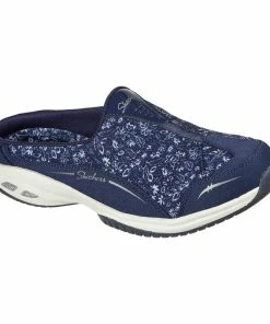 Skechers Relaxed Fit Commute Time – City Bloom – NAVY