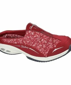 Skechers Relaxed Fit Commute Time – City Bloom – RED