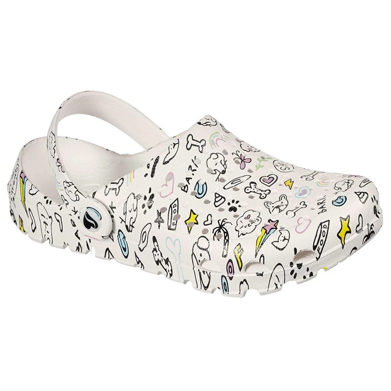 Skechers Foamies Footsteps – Multi-Mutt – BLACKMULTI 3 Skechers Foamies Footsteps – Multi-Mutt – BLACKMULTI