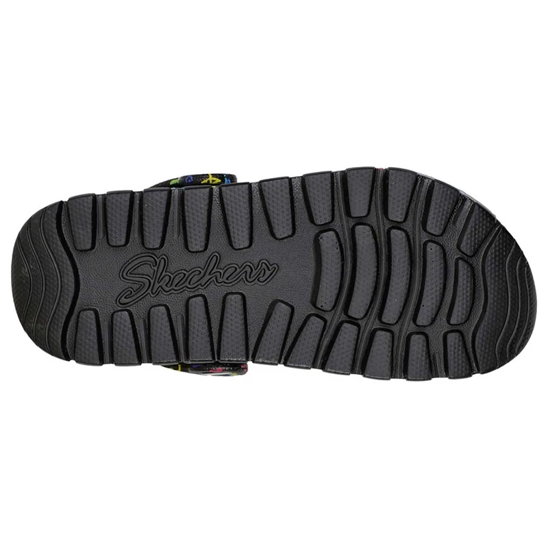 Skechers Foamies Footsteps – Multi-Mutt – BLACKMULTI 5 Skechers Foamies Footsteps – Multi-Mutt – BLACKMULTI - Image 3