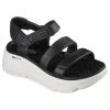 Skechers Foamies Max Cushioning – Aura – BKW 2 Skechers Foamies Max Cushioning – Aura – BKW -Sandals Elegant Shop SK WOMEN SHOES 111126BKW
