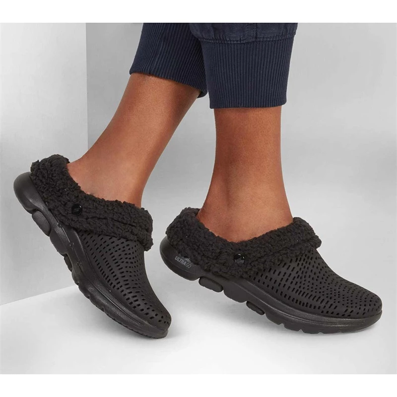 Skechers Foamies GOwalk 5 – Relax – BLACK 4 Skechers Foamies GOwalk 5 – Relax – BLACK - Image 2