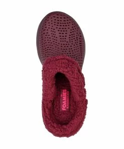 Skechers Foamies GOwalk 5 – Relax – BURGUNDY -Sandals Elegant Shop SK WOMEN SHOES 111142BURGUNDY 2