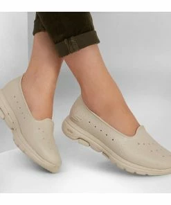 Skechers Foamies GOwalk 5 – Mystified – NATURAL 6 Skechers Foamies GOwalk 5 – Mystified – NATURAL -Sandals Elegant Shop SK WOMEN SHOES 111146NATURAL 1