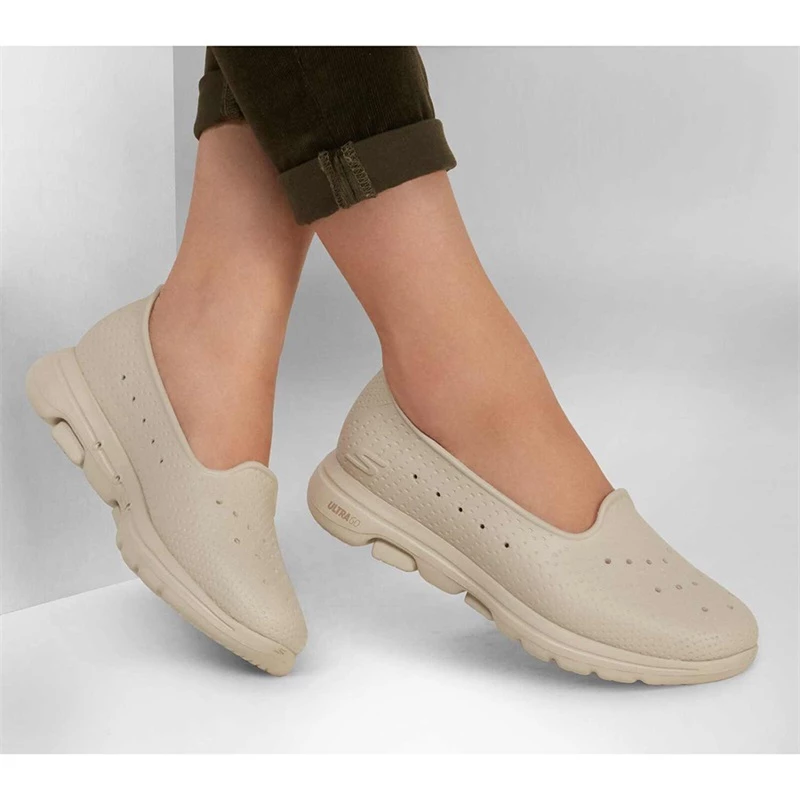 Skechers Foamies GOwalk 5 – Mystified – NATURAL 4 Skechers Foamies GOwalk 5 – Mystified – NATURAL - Image 2