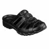 Skechers Foamies Speedsters – Meander – BLACK -Sandals Elegant Shop SK WOMEN SHOES 111202BLACK