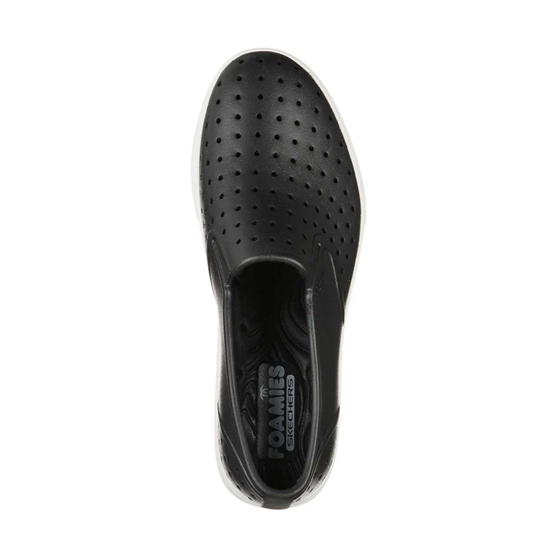 Skechers Foamies Vista – Pier Avenue – BLACKWHITE 5 Skechers Foamies Vista – Pier Avenue – BLACKWHITE - Image 3