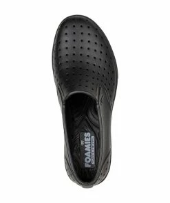 Skechers Foamies Vista – Pier Avenue – BLACK -Sandals Elegant Shop SK WOMEN SHOES 111251BLACK 2