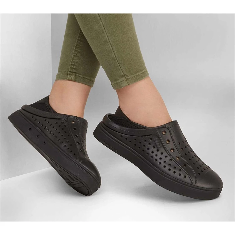 Skechers Foamies Vista – Cal Dreaming – BLACK 4 Skechers Foamies Vista – Cal Dreaming – BLACK - Image 2