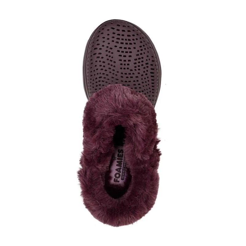 Skechers Foamies GO WALK 5 – Cozy Embrace – BURGUNDY 4 Skechers Foamies GO WALK 5 – Cozy Embrace – BURGUNDY - Image 2