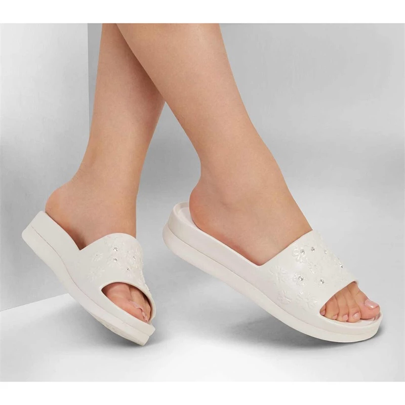 Skechers Foamies Cali Charm – Reflection – WHT 4 Skechers Foamies Cali Charm – Reflection – WHT - Image 2