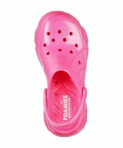 Skechers Foamies Max Cushioning – Show Off – HOT PINK -Sandals Elegant Shop SK WOMEN SHOES 111342HOT PINK 2
