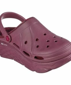 Skechers Foamies Max Cushioning Lined – Whirlwind – BURGUNDY