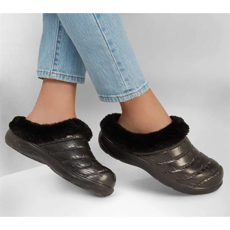 Skechers Foamies Cozy Camper – Glamping – BLACK 4 Skechers Foamies Cozy Camper – Glamping – BLACK - Image 2