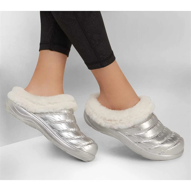 Skechers Foamies Cozy Camper – Glamping – SILVER 4 Skechers Foamies Cozy Camper – Glamping – SILVER - Image 2