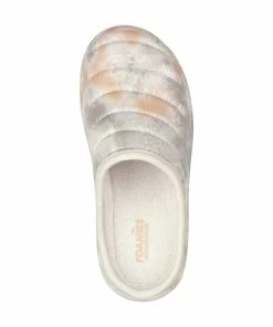 Skechers Foamies Cozy Camper Lined – Moody Skies – NATURAL -Sandals Elegant Shop SK WOMEN SHOES 111359NATURAL 2