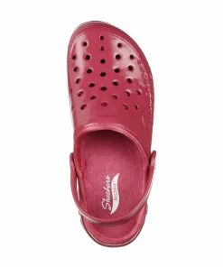 Skechers Foamies Arch Fit Lined Footsteps – Cozy Up – MAUVE -Sandals Elegant Shop SK WOMEN SHOES 111370MAUVE 2