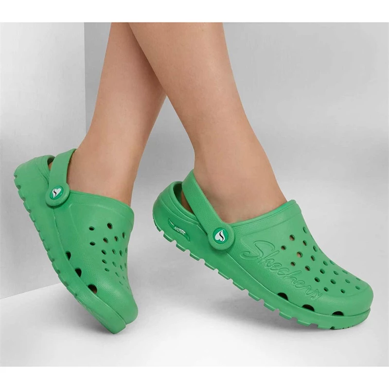 Skechers Foamies Arch Fit Footsteps – Pure Joy – GREEN 4 Skechers Foamies Arch Fit Footsteps – Pure Joy – GREEN - Image 2