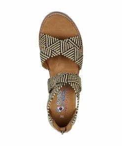 Skechers BOBS Desert Kiss – Summer Sun – NTBK -Sandals Elegant Shop SK WOMEN SHOES 113114NTBK 2