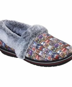 Skechers BOBS Too Cozy – Mad Plaid – BLACKMULTI