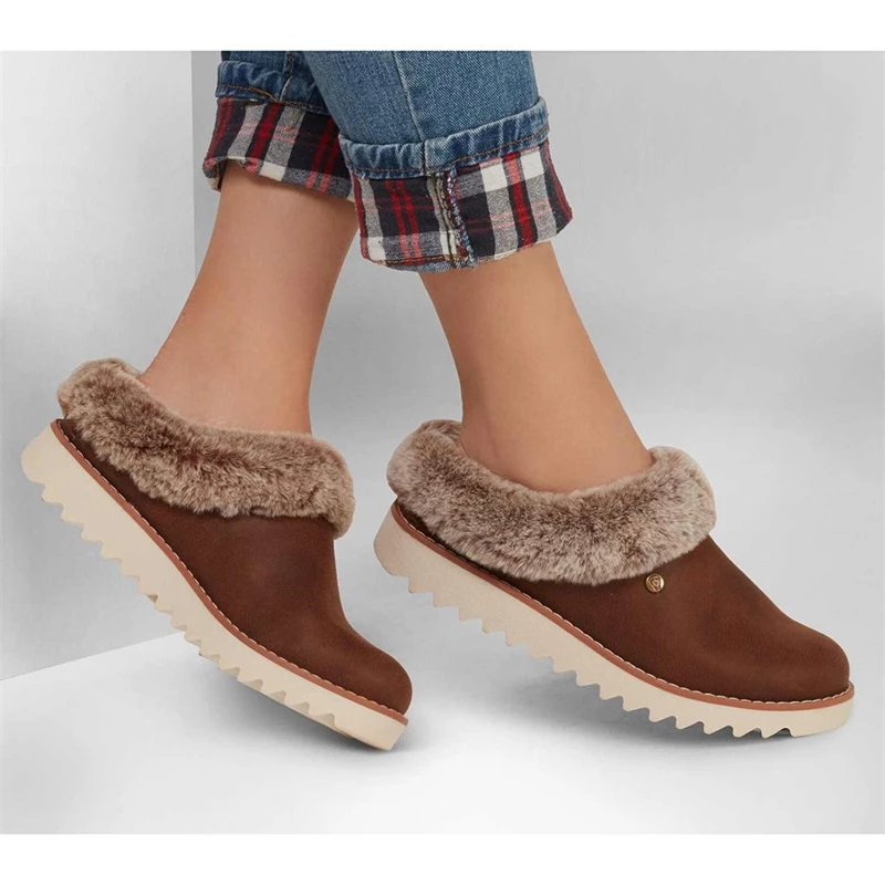 Skechers BOBS Mountain Kiss – Winter Rock – BROWN 4 Skechers BOBS Mountain Kiss – Winter Rock – BROWN - Image 2