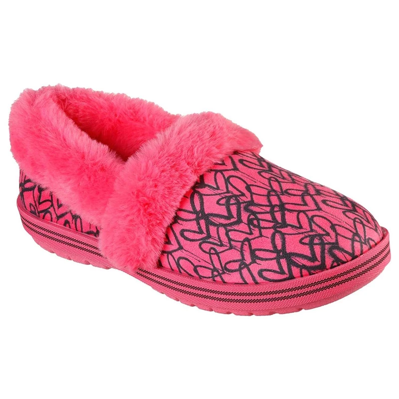 Skechers JGoldcrown BOBS Too Cozy – Love Punk – HOT PINK 3 Skechers JGoldcrown BOBS Too Cozy – Love Punk – HOT PINK