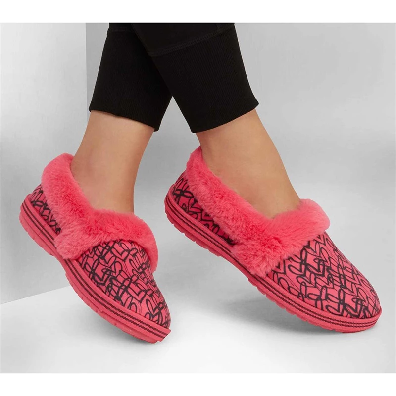 Skechers JGoldcrown BOBS Too Cozy – Love Punk – HOT PINK 4 Skechers JGoldcrown BOBS Too Cozy – Love Punk – HOT PINK - Image 2