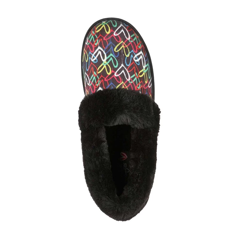 Skechers JGoldcrown BOBS Too Cozy – Lodge Love – BLACKMULTI 5 Skechers JGoldcrown BOBS Too Cozy – Lodge Love – BLACKMULTI - Image 3