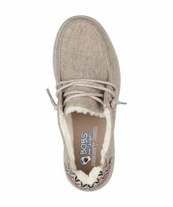 Skechers BOBS Skipper – Cozyville – TAUPE -Sandals Elegant Shop SK WOMEN SHOES 113796TAUPE 2