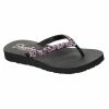 Skechers Meditation – Sweet Shine – BKMT -Sandals Elegant Shop SK WOMEN SHOES 119135BKMT