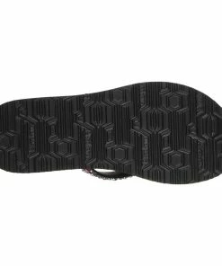 Skechers Meditation – Sweet Shine – BKMT -Sandals Elegant Shop SK WOMEN SHOES 119135BKMT 2