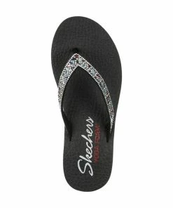 Skechers Meditation – Lotus Bae – BKMT -Sandals Elegant Shop SK WOMEN SHOES 119136BKMT 2