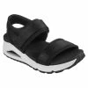 Skechers Uno – New Sesh – BKW -Sandals Elegant Shop SK WOMEN SHOES 119185BKW