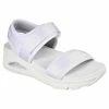 Skechers Uno – New Sesh – WHT -Sandals Elegant Shop SK WOMEN SHOES 119185WHT