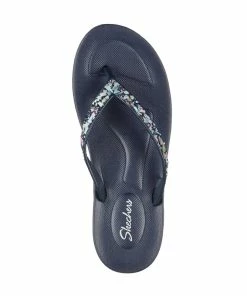 Skechers Bungalow – Coral Gem – NVY -Sandals Elegant Shop SK WOMEN SHOES 119222NVY 2