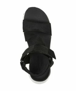Skechers Arch Fit – Casual Retro – BLK -Sandals Elegant Shop SK WOMEN SHOES 119237BLK 2