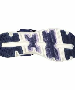 Skechers Arch Fit – Pop Retro – NVPR -Sandals Elegant Shop SK WOMEN SHOES 119246NVPR 2