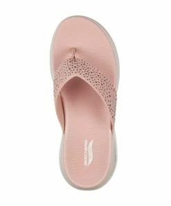 Skechers GO WALK Arch Fit – Dazzle – ROS -Sandals Elegant Shop SK WOMEN SHOES 140228ROS 2