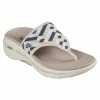 Skechers GO WALK Arch Fit – Palm Coast – NAT -Sandals Elegant Shop SK WOMEN SHOES 140231NAT
