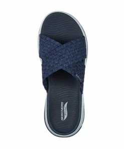 Skechers GO WALK Arch Fit – Wondrous – NVY 7 Skechers GO WALK Arch Fit – Wondrous – NVY -Sandals Elegant Shop SK WOMEN SHOES 140235NVY 2