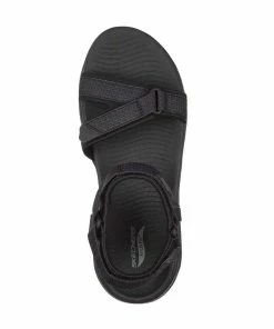 Skechers GO WALK Arch Fit – Cruise Around – BBK -Sandals Elegant Shop SK WOMEN SHOES 140251BBK 2